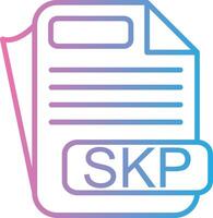 SKP Tech Styled Form vector