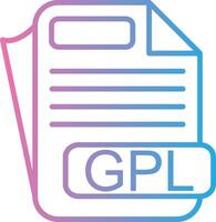 GPL Tech Styled Form vector