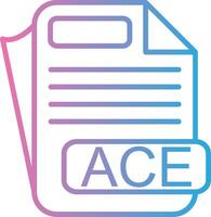 ACE User Friendly Drawing vector