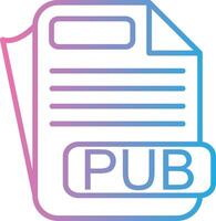 PUB Custom Line Element vector