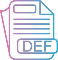 DEF Business App Graphic vector