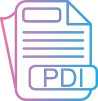 PDI Minimal Art Object vector