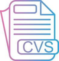 CVS Stylized Flat Drawing vector