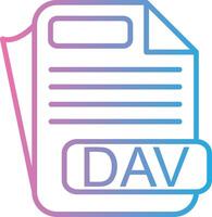 DAV Minimal UI Element vector