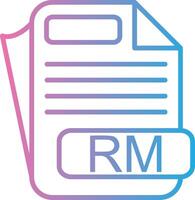 RM Color Stroke Symbol vector