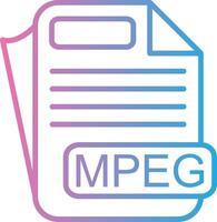 MPEG Modern Interface Badge vector