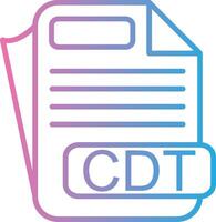 CDT Cool Tone Form vector