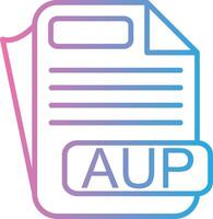 AUP Minimal UI Element vector