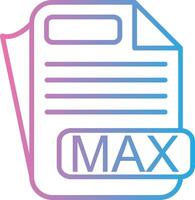 MAX Muted Tone Element vector
