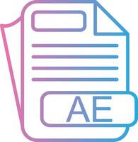 AE Digital App Concept vector