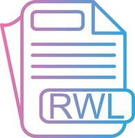 RWL Vibrant Visual Object vector