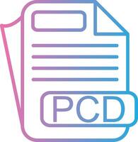 PCD Bold App Graphic vector
