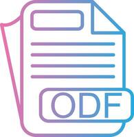 ODF Interactive UI Design vector