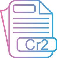 Cr2 Modern Tech Object vector