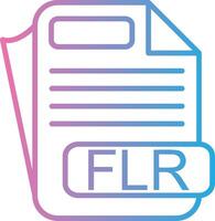 FLR Abstract UI Visual vector