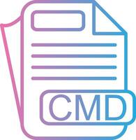 CMD Modern Interface Badge vector