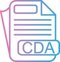 CDA Gradient Themed Symbol vector