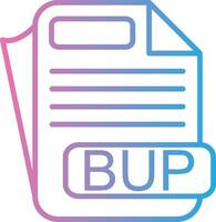 BUP Bold App Graphic vector