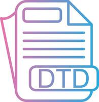 DTD App Focused Design vector