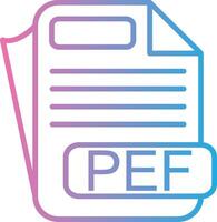 PEF Subtle UI Graphic vector