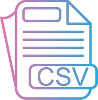 CSV Responsive App Shape vector