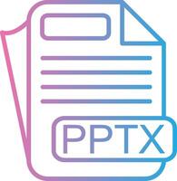 PPTX Pixel Style Badge vector