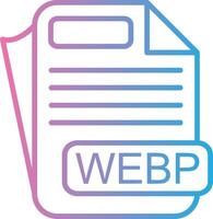 WEBP Solid Fill Symbol vector