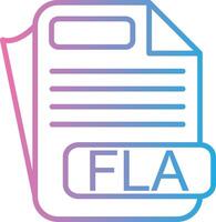 FLA Digital Tech Element vector