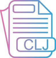 CLJ Bold App Graphic vector