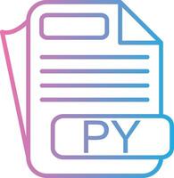 PY Clean Sketch Form vector