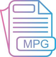 MPG Vibrant Visual Object vector