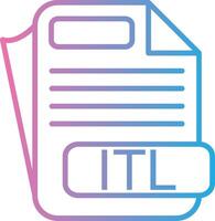 ITL Creative Sketch Element vector