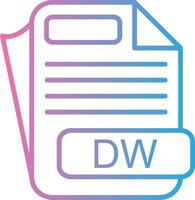 DW Handcrafted UI Symbol vector