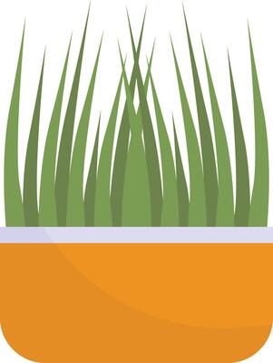 Nowruz Element in Flat Cartoon Design.