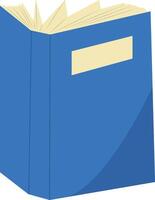 Education Textbook with Stand Position vector