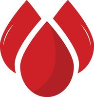 Blood Donor Element in Cartoon Design. vector