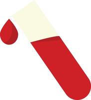 Blood Donor Element with Cartoon Style. vector