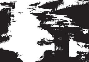 Textured black and white abstract scene inspired by natural forms ideal for posters and designs vector