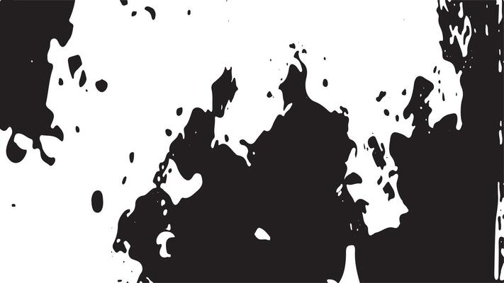 Creative black and white ink splash texture ideal for artistic projects posters prints and designs
