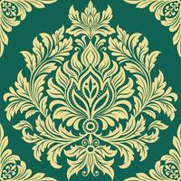 floral damask pattern repeat boho floral flower damask pattern vector