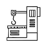 Surface Grinder Icon vector