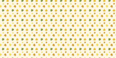 minimalist oak leaf pattern. seamless pattern design vector