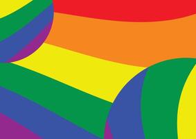 Rainbow wave abstract for background. vector