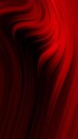 Elegant dark red abstract wave background with fluid curves and deep shadows in vertical format, perfect for cinematic themes, digital art, social media, and dynamic graphic designs. video