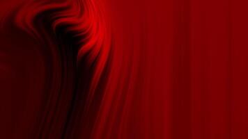 Dark red abstract flowing wave background with smooth motion curves and dynamic dark shadows, ideal for modern design, digital art, or cinematic overlays. video