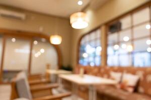 A blur photo of a cafe. Concept for background. After edits.