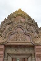 the ancient architecture of the city of thailand photo