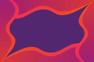 Abstract background with wavy gradient color shapes effect banner. vector
