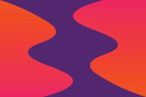 Abstract background with wavy flow shapes gradient color shapes effect banner. vector