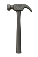 Claw Hammer Tool Isolated on Transparent Background, png